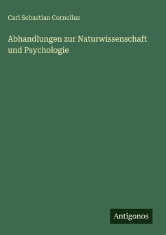 Cover Abhandlungen zur Naturwissenschaft und Psychologie