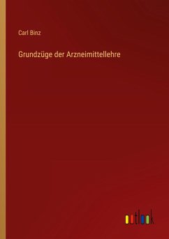 Cover Grundzüge der Arzneimittellehre
