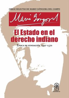 Cover El Estado en el derecho indiano