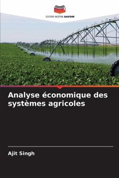 Cover Analyse économique des systèmes agricoles