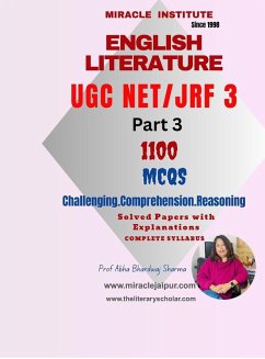 Cover English Literature UGC NET JRF 3