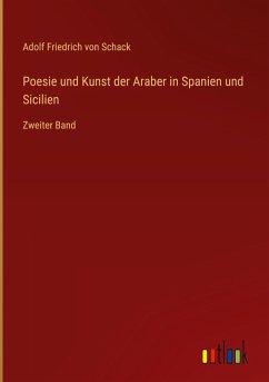 Cover Poesie und Kunst der Araber in Spanien und Sicilien