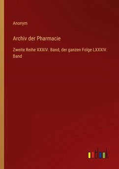 Cover Archiv der Pharmacie
