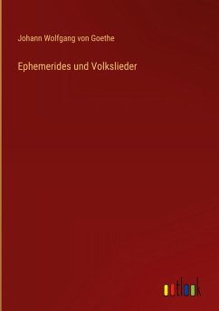 Cover Ephemerides und Volkslieder