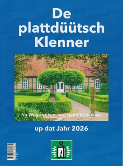 Cover De plattdüütsch Klenner up dat Jahr 2026
