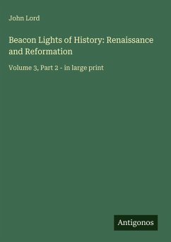 Cover Beacon Lights of History: Renaissance and Reformation
