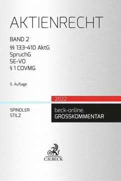 Cover Aktienrecht Band 2: §§ 133-410 AktG, SpruchG, SE-VO, § 1 COVMG