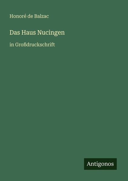 Das Haus Nucingen Das Haus Nucingen