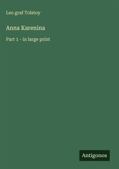 Anna Karenina - Tolstoy, Leo Graf