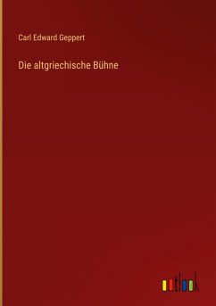 Cover Die altgriechische Bühne