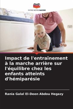 Cover Impact de l'entraînement à la marche arrière sur l'équilibre chez les enfants atteints d'hémiparésie