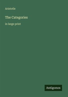 The Categories - Aristotle