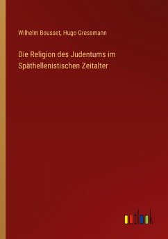 Cover Die Religion des Judentums im Späthellenistischen Zeitalter