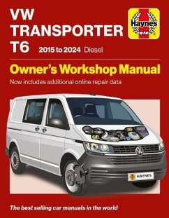 Cover Volkswagen Transporter T6 2015 to 2024 Diesel