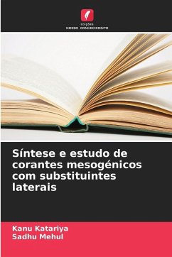 Cover Síntese e estudo de corantes mesogénicos com substituintes laterais