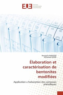 Cover Élaboration et caractérisation de bentonites modifiées