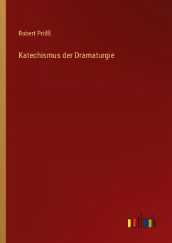 Cover Katechismus der Dramaturgie