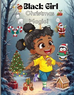 Black Girls Christmas Magic Coloring Book - Henson, Paulete