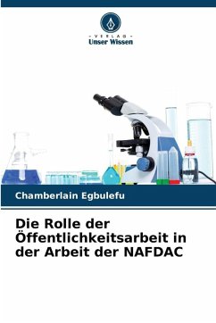 Cover Die Rolle der Öffentlichkeitsarbeit in der Arbeit der NAFDAC