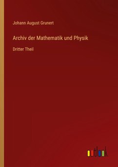 Cover Archiv der Mathematik und Physik