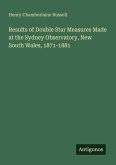Results of Double Star Measures Made at the Sydney Observatory, New South Wales, 1871-1881