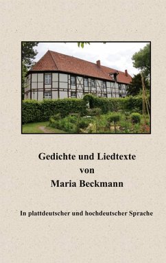 Cover Gedichte und Liedtexte von Maria Beckmann