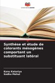 Synthèse et étude de colorants mésogènes comportant un substituant latéral