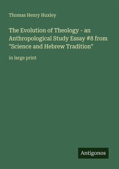 Cover The Evolution of Theology - an Anthropological Study Essay #8 from 
