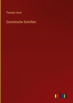 Cover Zionistische Schriften