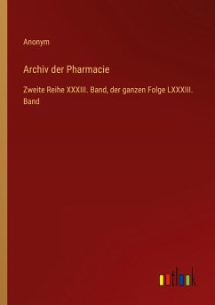 Cover Archiv der Pharmacie