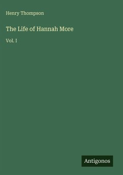 Cover The Life of Hannah More