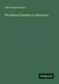 The Manual Element in Education