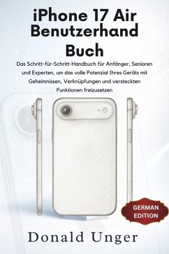 Cover iPhone 17 Air Benutzerhandbuch (eBook, ePUB)