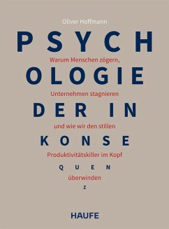 Cover Psychologie der Inkonsequenz (eBook, PDF)