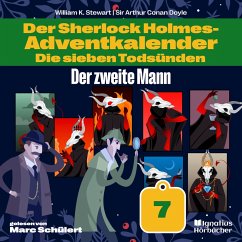 Cover Der zweite Mann (Der Sherlock Holmes-Adventkalender: Die sieben Todsünden, Folge 7) (MP3-Download)