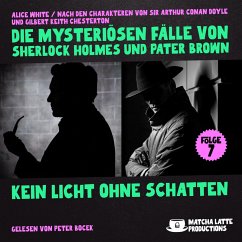Cover Kein Licht ohne Schatten (Die mysteriösen Fälle von Sherlock Holmes und Pater Brown, Folge 7) (MP3-Download)