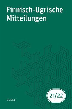 Cover Finnisch-Ugrische Mitteilungen Band 21/22 (eBook, PDF)