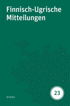 Cover Finnisch-Ugrische Mitteilungen Band 23 (eBook, PDF)