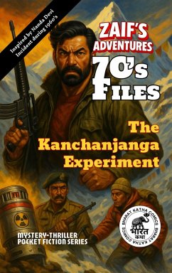 Cover Zaif's Adventures - 70's Files: The Kanchanjanga Experiment (Zaif's Adventures Series - BharatKatha Comics Pulp-Fiction, #1) (eBook, ePUB)