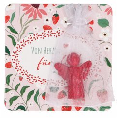 Cover Engelfigur aus Metall 3 x 2,5 cm