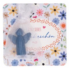 Cover Engelfigur aus Metall 3 x 2,5 cm