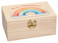 Cover Holz-Erinnerungskiste zur Erstkommunion
