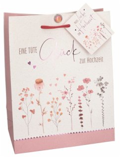 Cover Wundertüte zur Hochzeit. Liebevoll gefüllte Überraschungstüte mit kleinen Geschenkartikeln zur Trauung