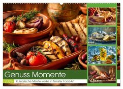 Genuss Momente (Wandkalender 2026 DIN A2 quer), CALVENDO Monatskalender