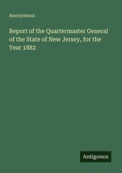 Cover Report of the Quartermaster General of the State of New Jersey, for the Year 1882