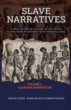 Cover SLAVE NARRATIVES VOLUME I ALABAMA NARRATIVES