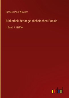 Cover Bibliothek der angelsächsischen Poesie