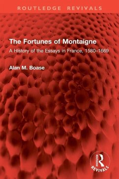 Cover The Fortunes of Montaigne