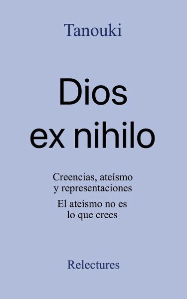 Dios ex nihilo Dios ex nihilo