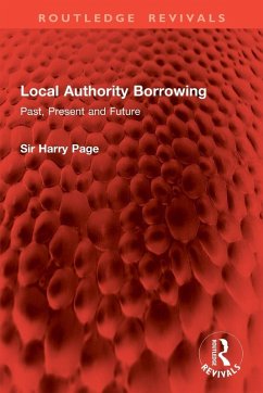 Cover Local Authority Borrowing